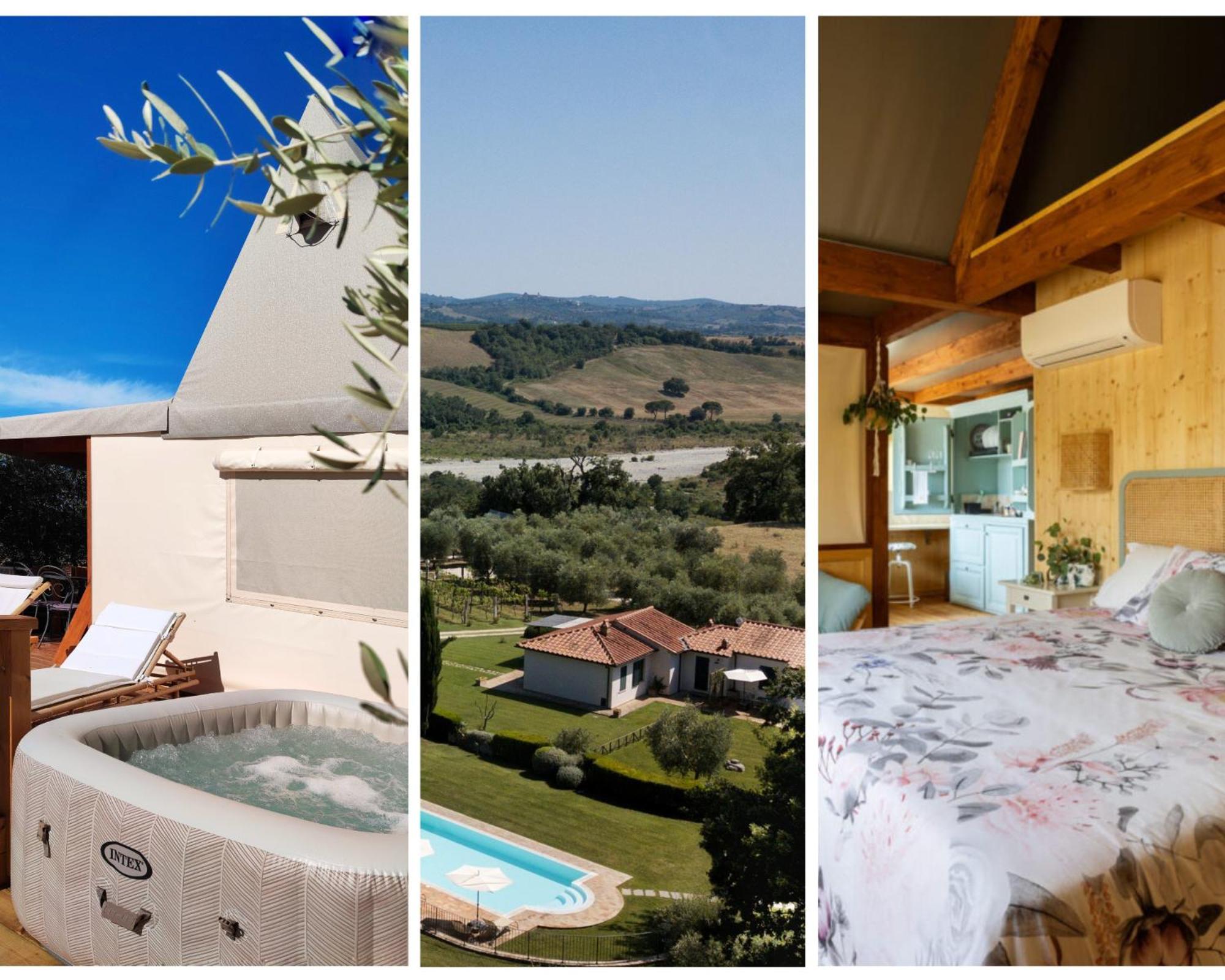 I Sicomori - Seme Di Carota - Glamping E Appartamenti Con Piscina A Saturnia Ngoại thất bức ảnh